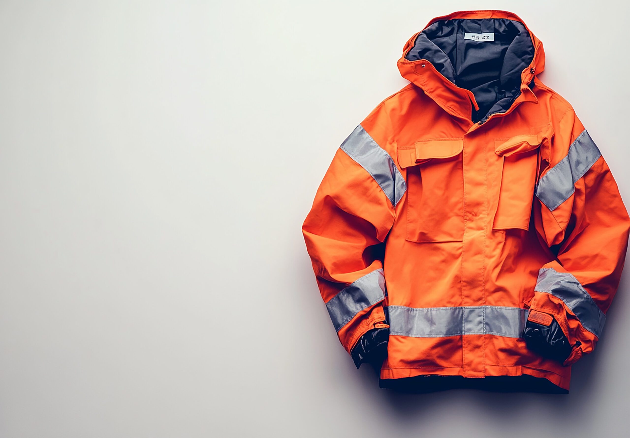 highquality-timelapse-photo-orange-safety-jacket-with-reflective-stripes