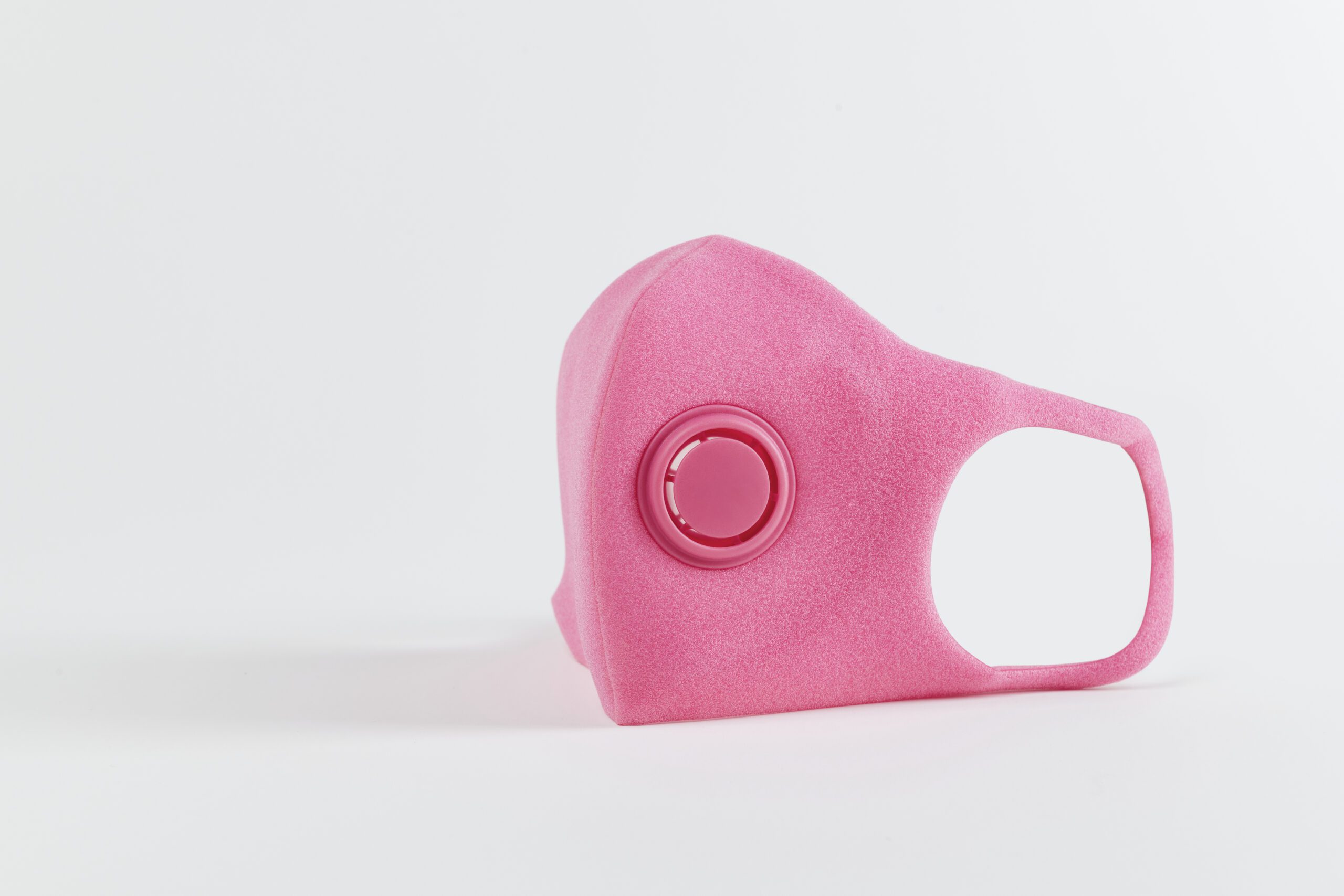 Pink N95 respirator mask for coronavirus protection