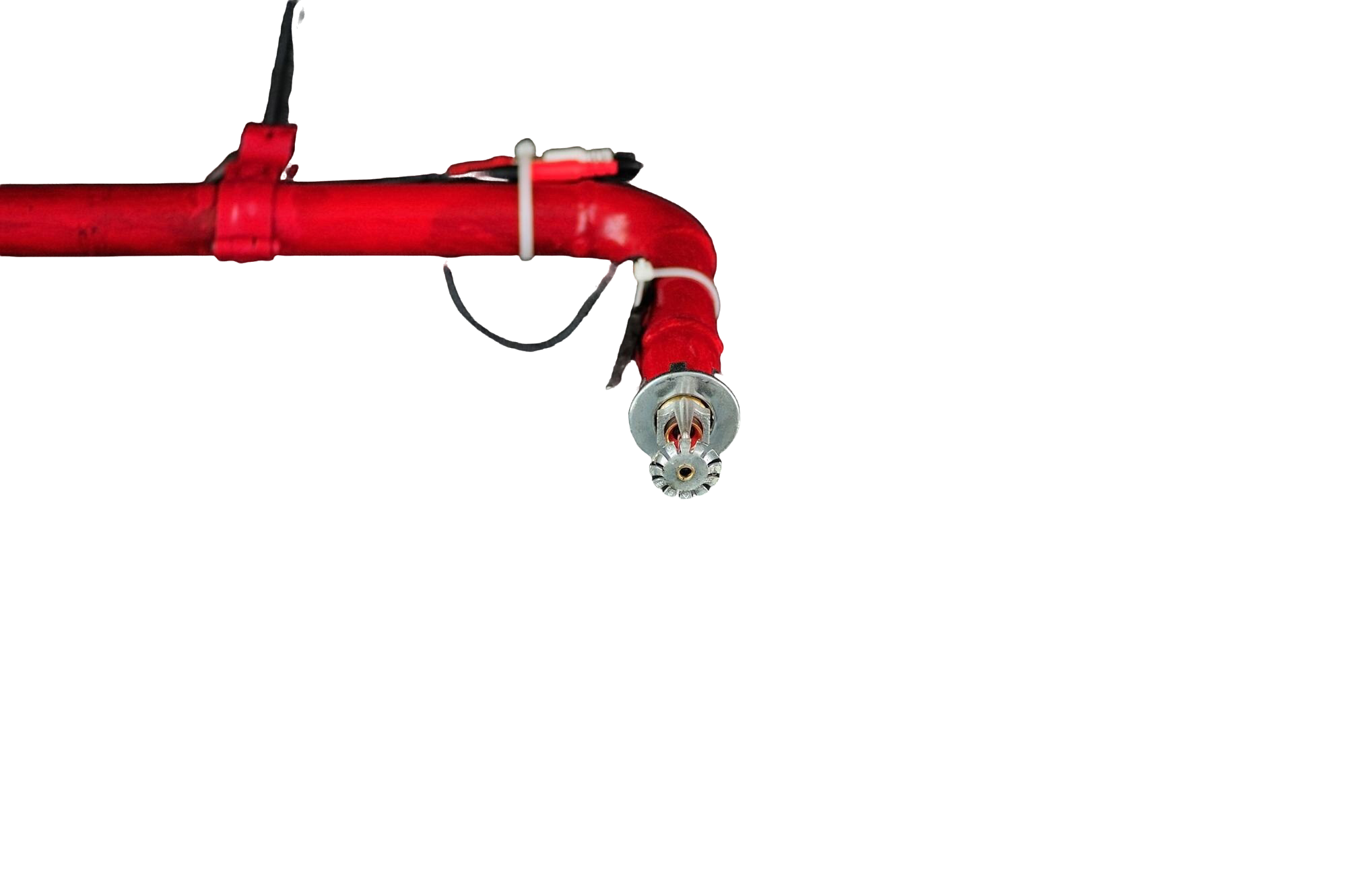 sprinkler-fire-detector-black-ceiling-background