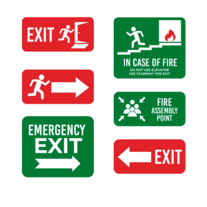 Emergency Exit Signs