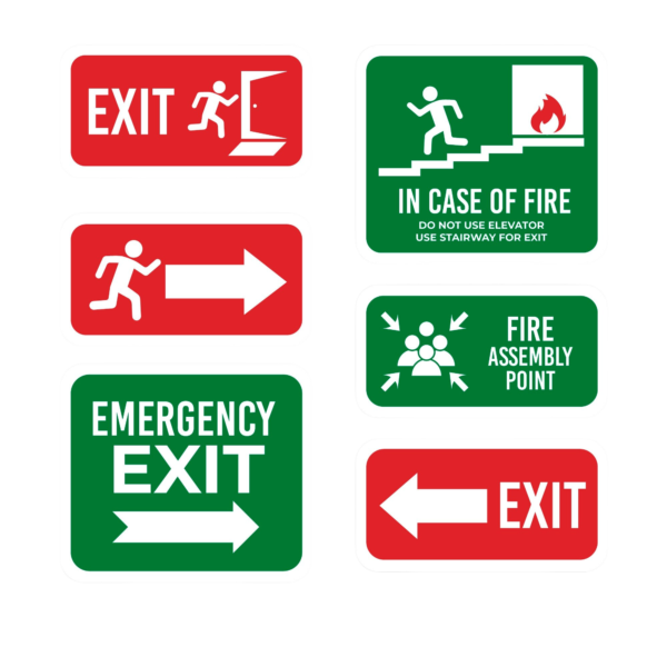 Emergency Exit Signs