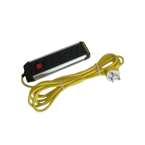STANLEY Rugged Power Bar 3 Sockets
