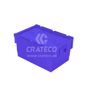 CRATE WITH LID 600 x 400 x 300 MM