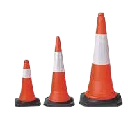 Border Safety Traffic Cone BTC1600