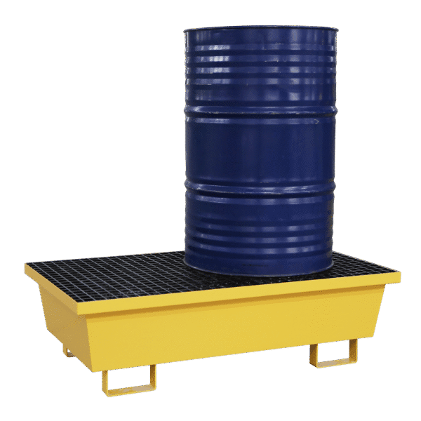 2 DRUM METAL SPILL PALLET