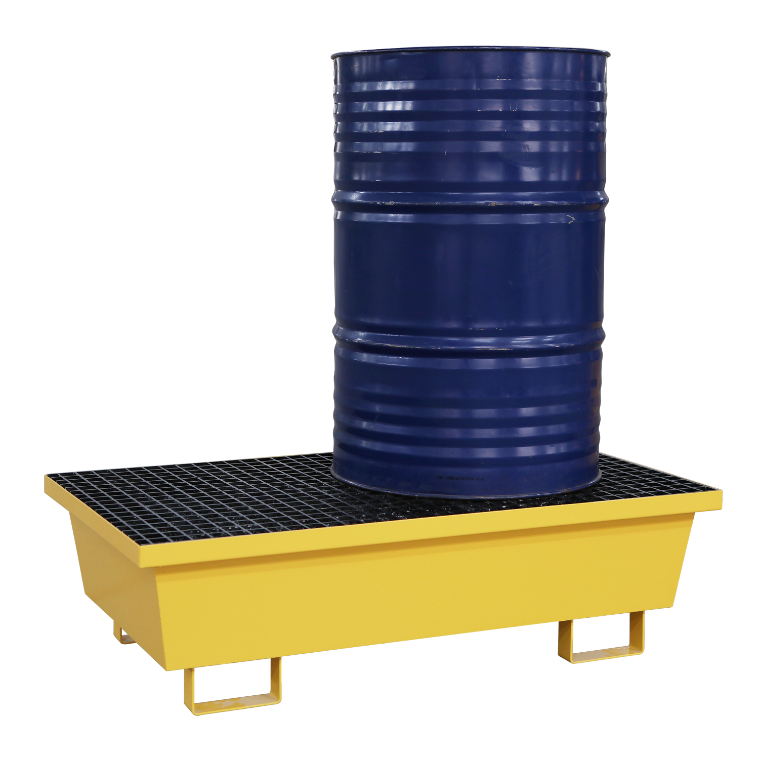 2 DRUM METAL SPILL PALLET 1300 X 690 X 300 MM