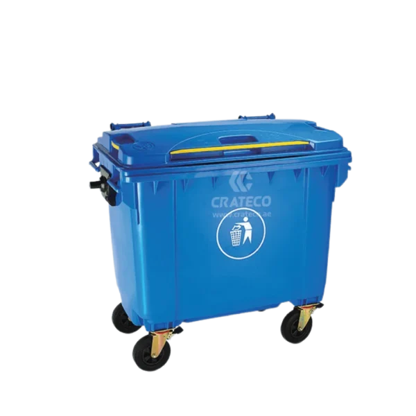 GARBAGE BIN 660 LITERS