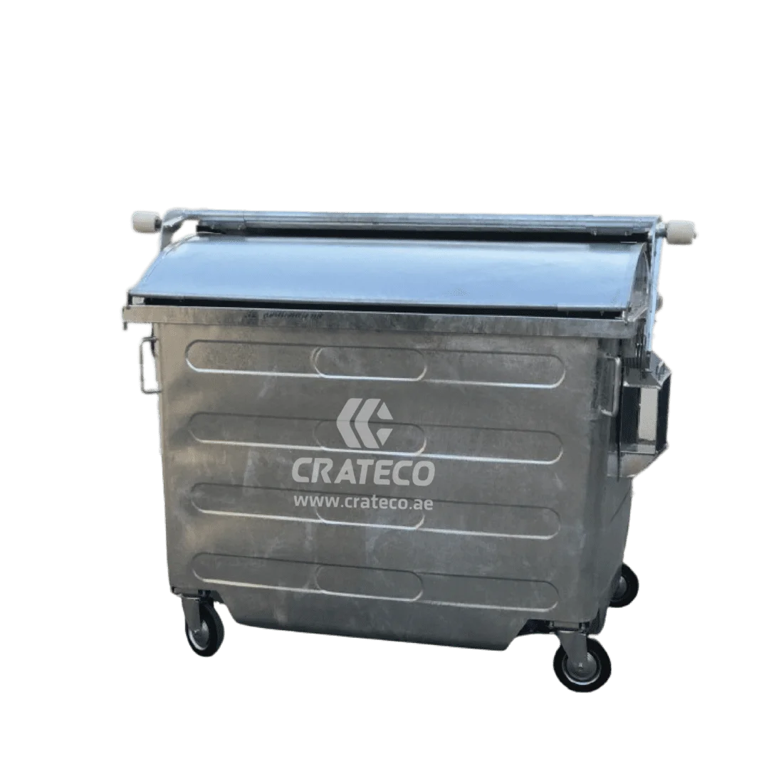 2.5 CBM METAL BIN DOME LID