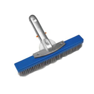 pool brush with aluminum handle