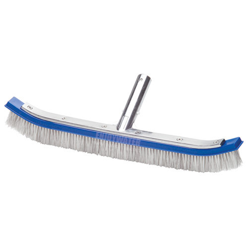 deluxe pool wall brush aluminum back