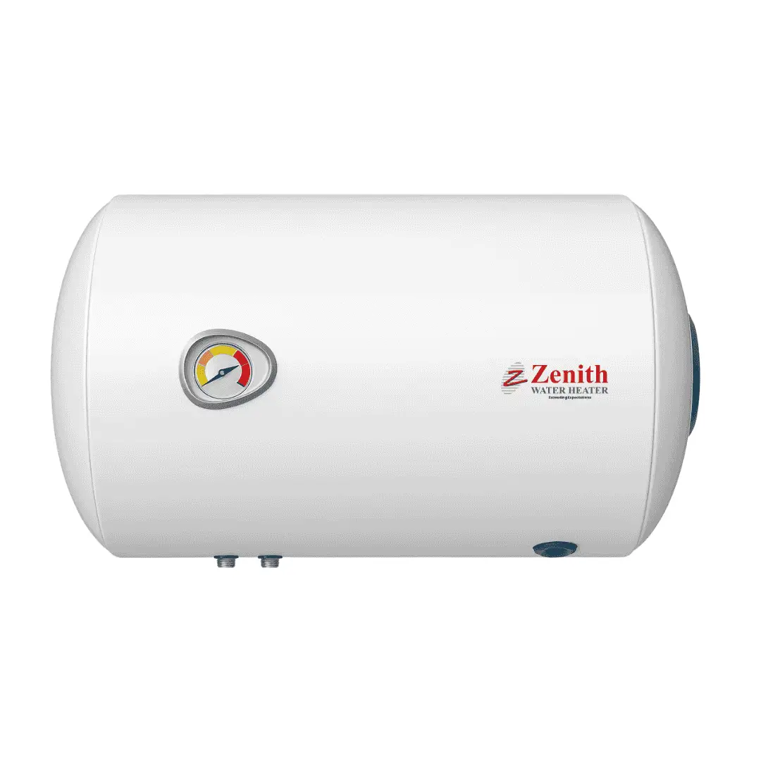 Horizontal water heater
